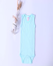 3M Sleeveless Jacquard Cotton Breathable Summer Baby Onesie 6 colors